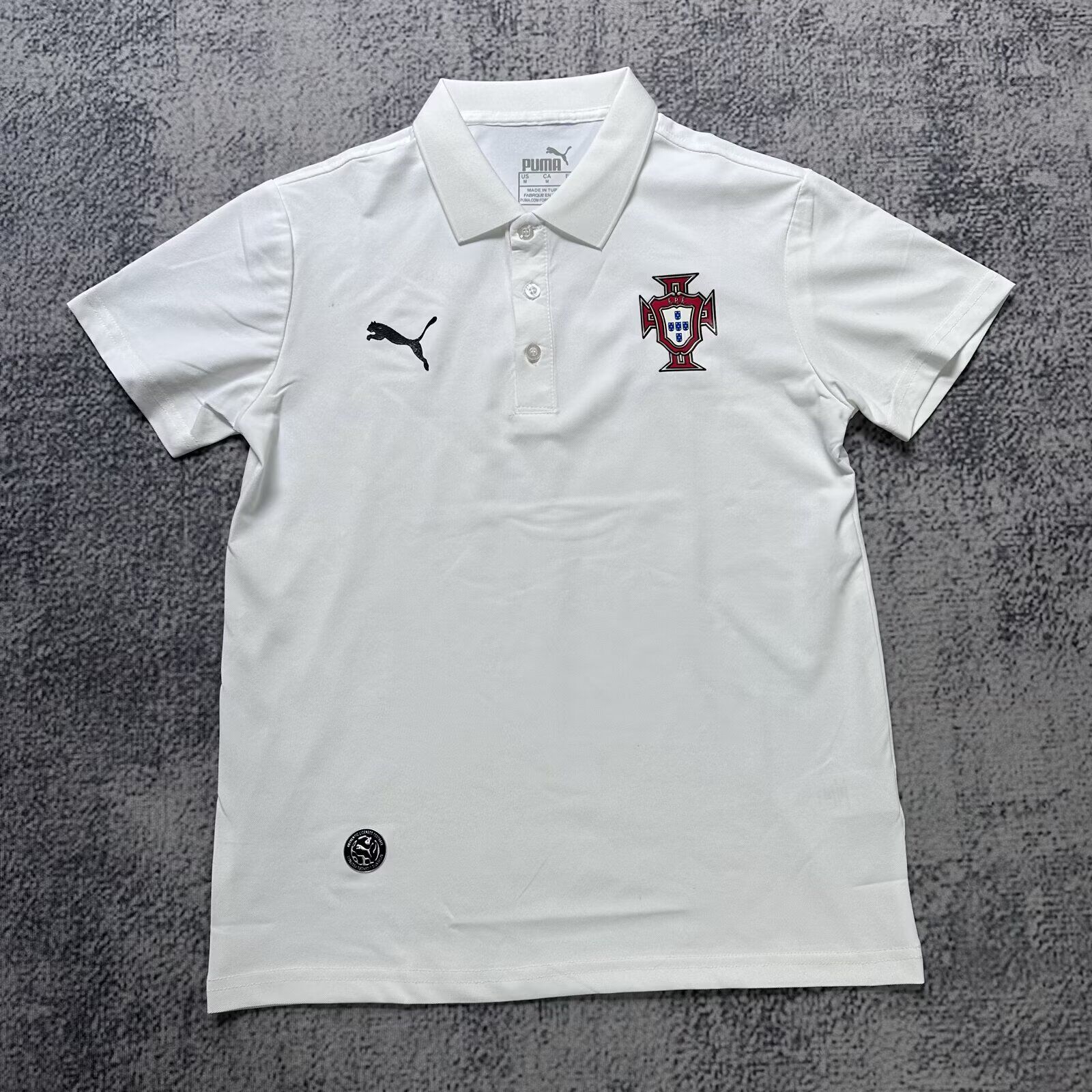 AAA Quality Portugal 26/27 White Polo Shirts
